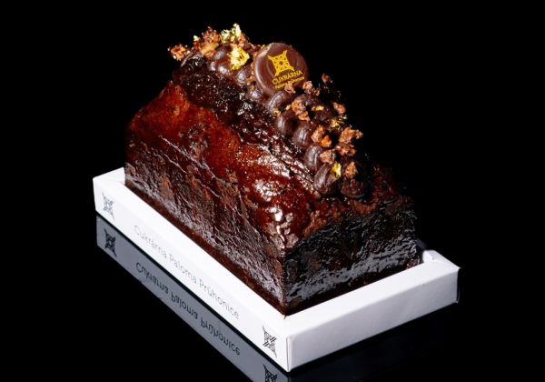 Travel cake - lískooříškový s čokoládou