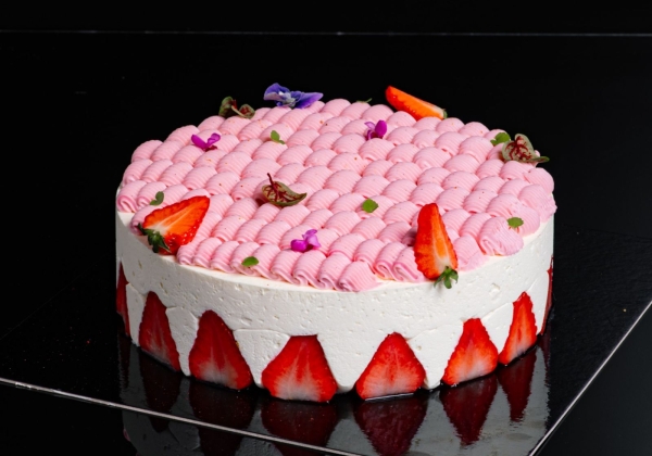 Fraisier, 6-8 osob, ø 20cm