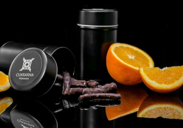 Pomerančová kúra v hořké čokoládě 100 g