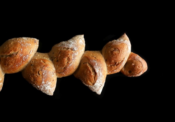 Vícezrnná bageta pšeničný klas alias stromečková