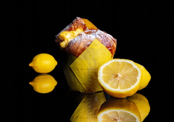 Cruffin s citronovým krémem