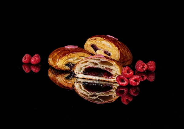 Malinový pain au chocolat od 13. do 16. 2.