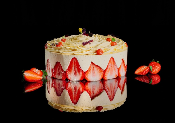 Fraisier, 10-12 osob, ø 24cm