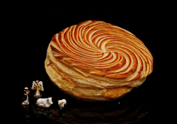 Tříkrálový koláč - jablka, mandle - 3. - 6. 1.