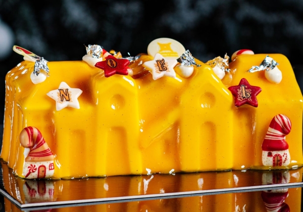 Bûche de Noël pro 6 - 8 osob