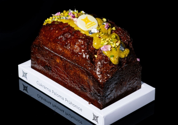 Travel cake - pistáciový